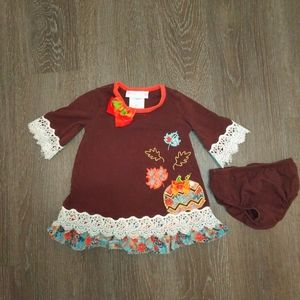 Bonnie Baby Thanksgiving Day Dress